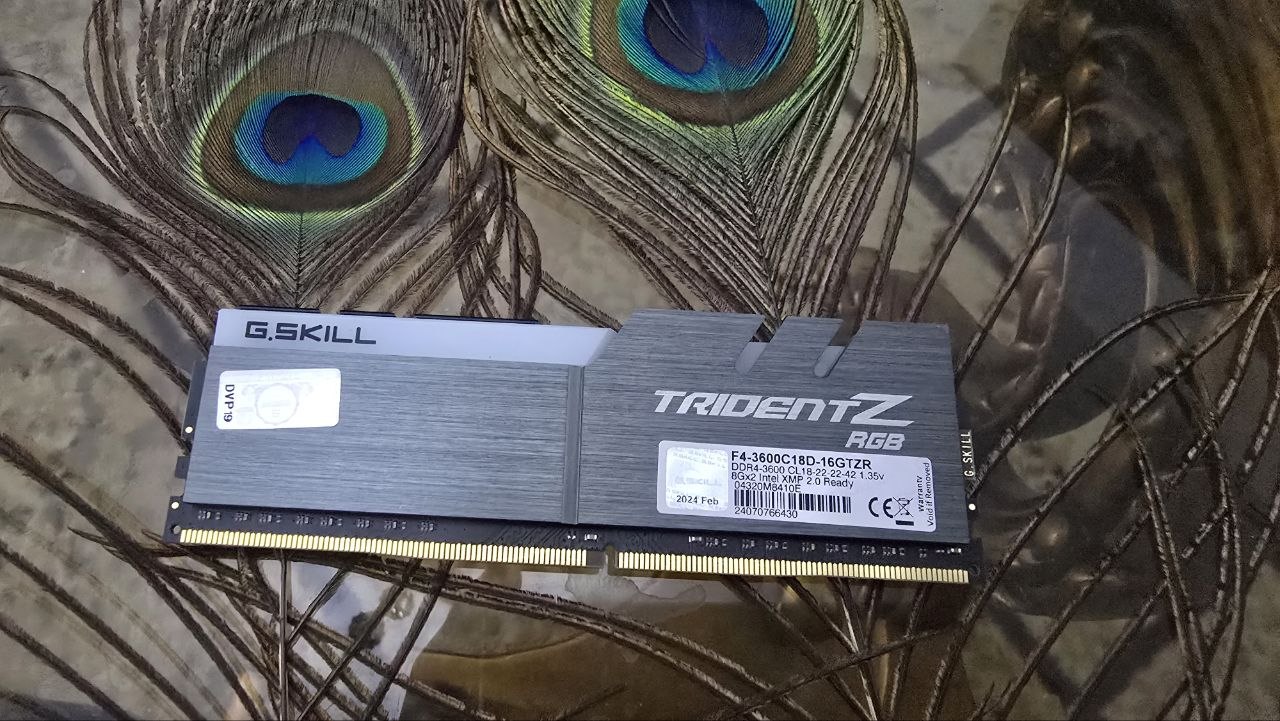 Ram G.SKILL TRIDENT Z 8G DDR4 3600